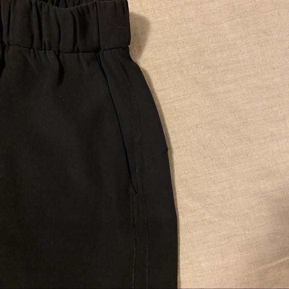 LULULEMON On the fly skirt drawstring waist black - Picture 7 of 14